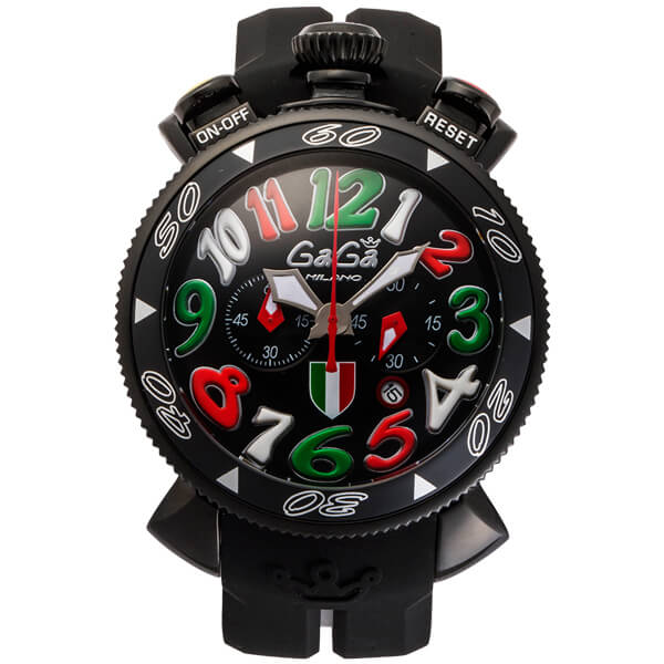 ■ガガミラノコピー マニュアーレ48mm クロノ 6054.LE.IT.LEAGUE
